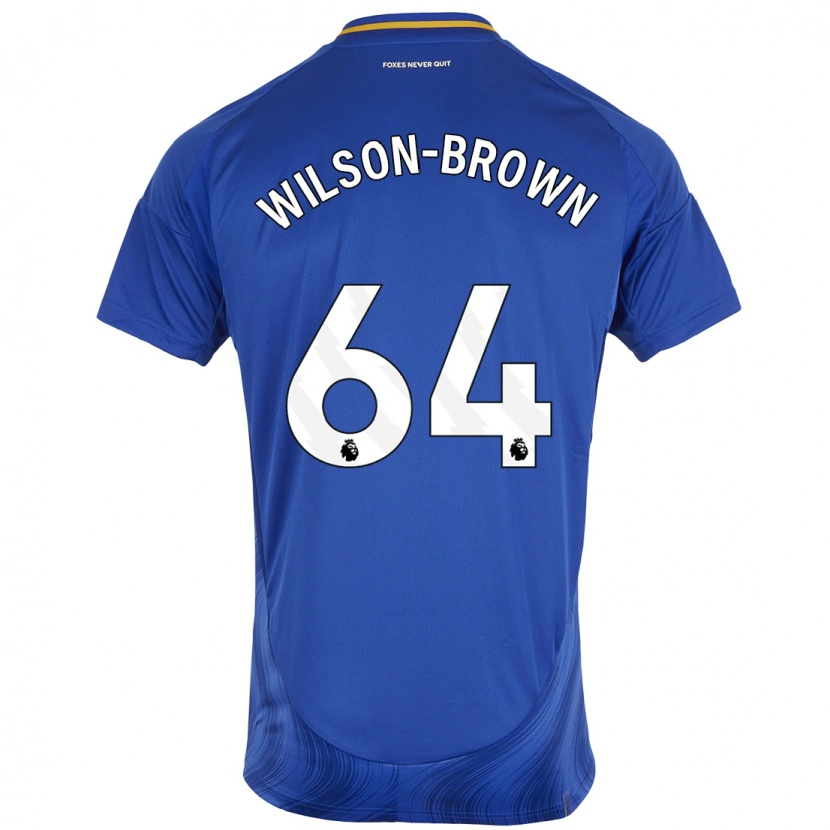 Danxen Kid Tom Wilson-Brown #64 Blue White Home Jersey 2024/25 T-Shirt