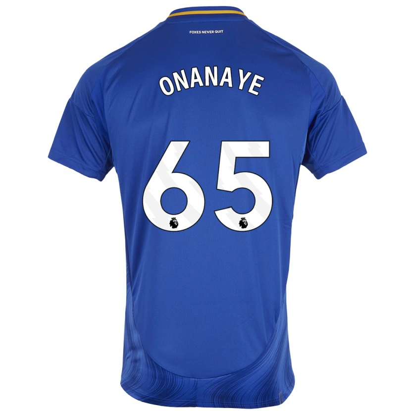 Danxen Kid Toby Onanaye #65 Blue White Home Jersey 2024/25 T-Shirt