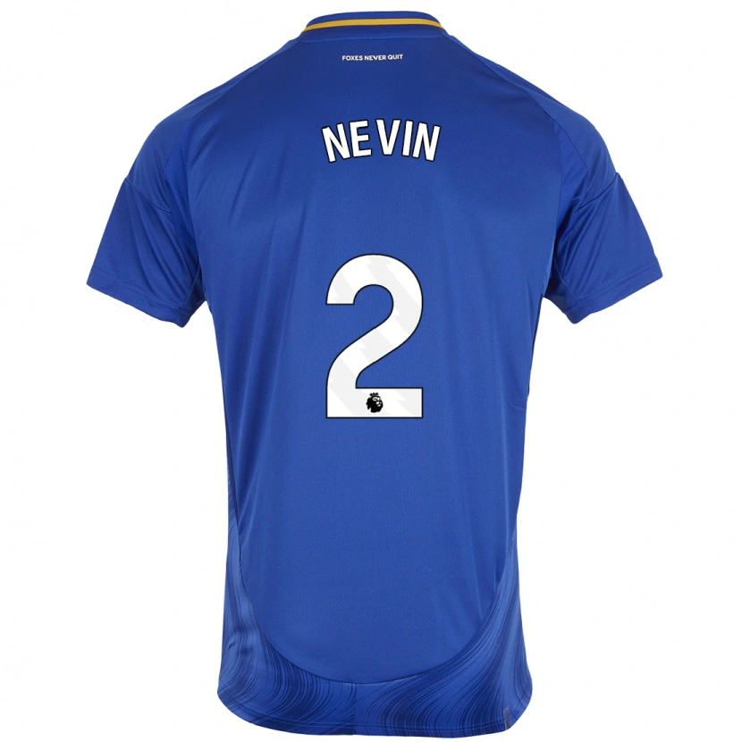 Danxen Kid Courtney Nevin #2 Blue White Home Jersey 2024/25 T-Shirt