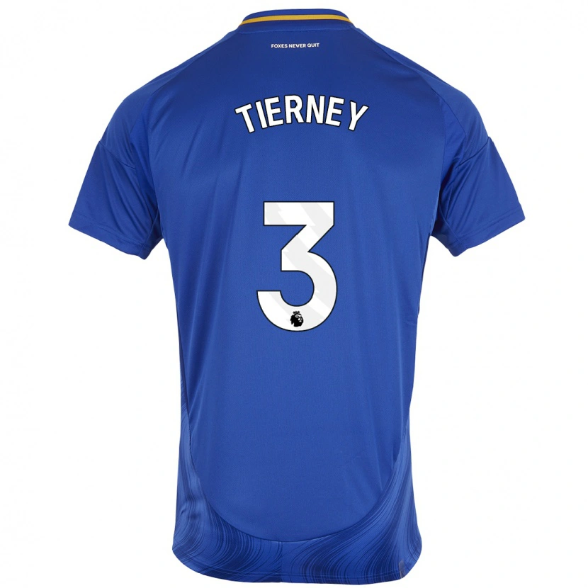 Danxen Kid Sam Tierney #3 Blue White Home Jersey 2024/25 T-Shirt