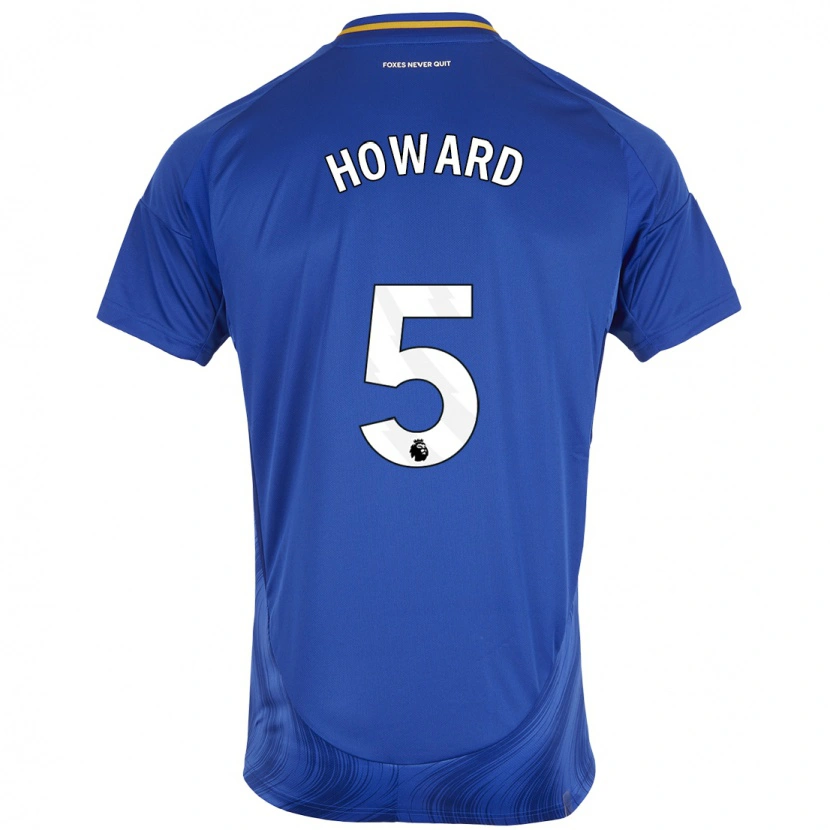 Danxen Kid Sophie Howard #5 Blue White Home Jersey 2024/25 T-Shirt