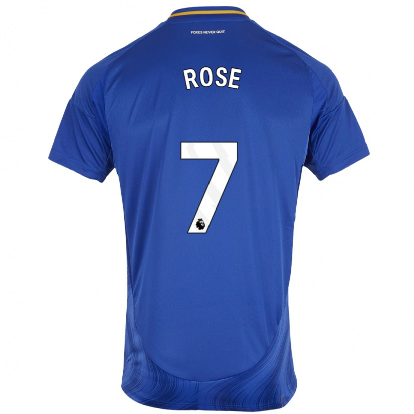 Danxen Kid Deanne Rose #7 Blue White Home Jersey 2024/25 T-Shirt