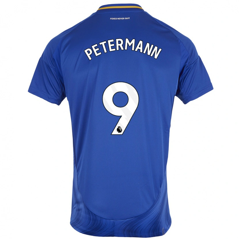 Danxen Kid Lena Petermann #9 Blue White Home Jersey 2024/25 T-Shirt