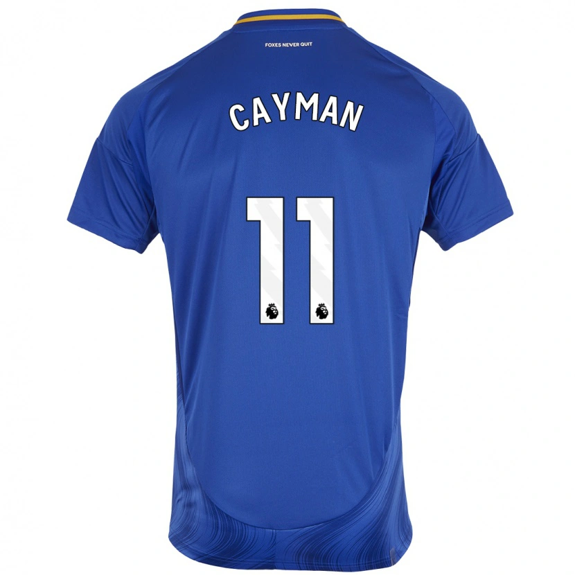 Danxen Kid Janice Cayman #11 Blue White Home Jersey 2024/25 T-Shirt