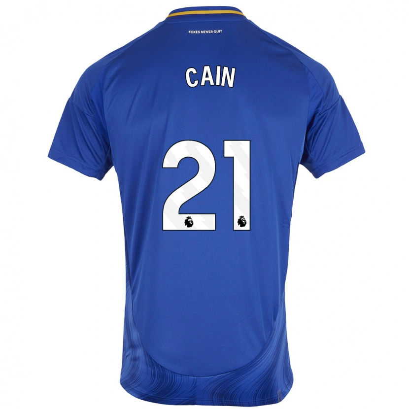 Danxen Kid Hannah Cain #21 Blue White Home Jersey 2024/25 T-Shirt