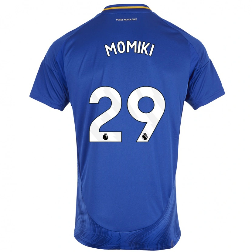 Danxen Kid Yuka Momiki #29 Blue White Home Jersey 2024/25 T-Shirt