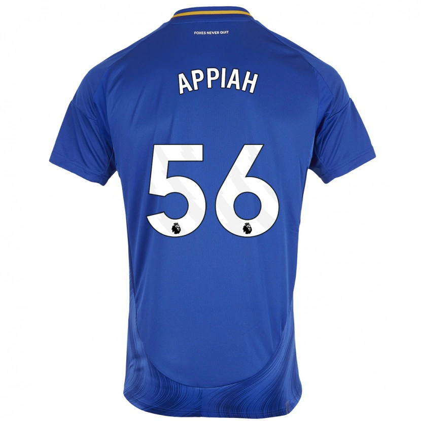 Danxen Kid Paul Appiah #56 Blue White Home Jersey 2024/25 T-Shirt