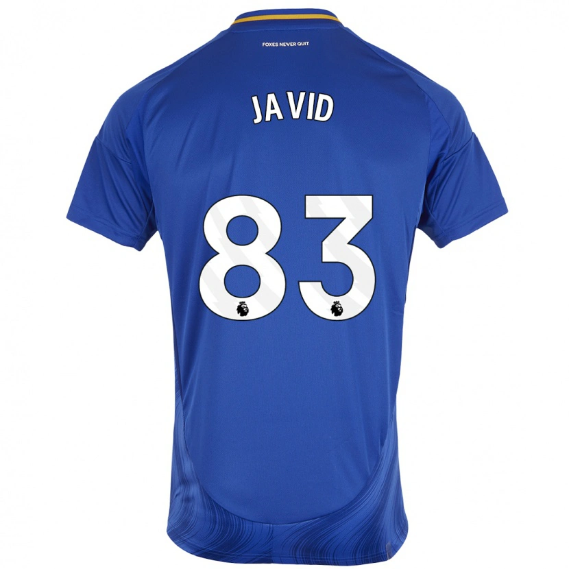 Danxen Kid Abdullah Javid #83 Blue White Home Jersey 2024/25 T-Shirt