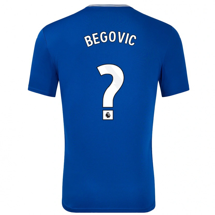 Danxen Kid Asmir Begovic #0 Blue With Home Jersey 2024/25 T-Shirt