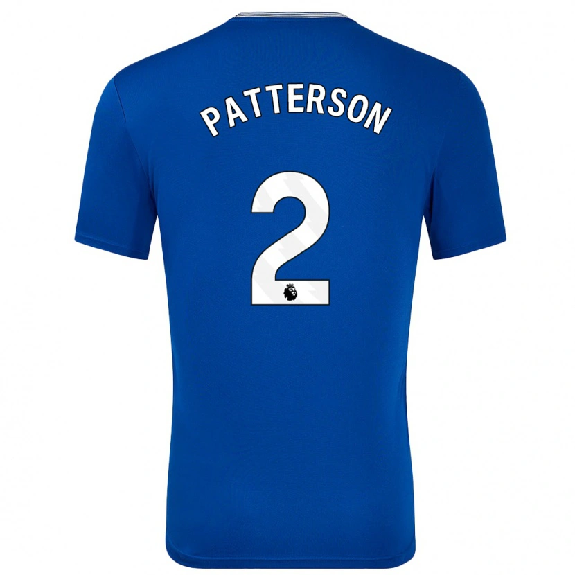 Danxen Kid Nathan Patterson #2 Blue With Home Jersey 2024/25 T-Shirt