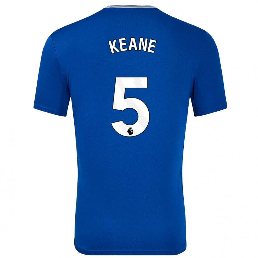 Danxen Kid Michael Keane #5 Blue With Home Jersey 2024/25 T-Shirt