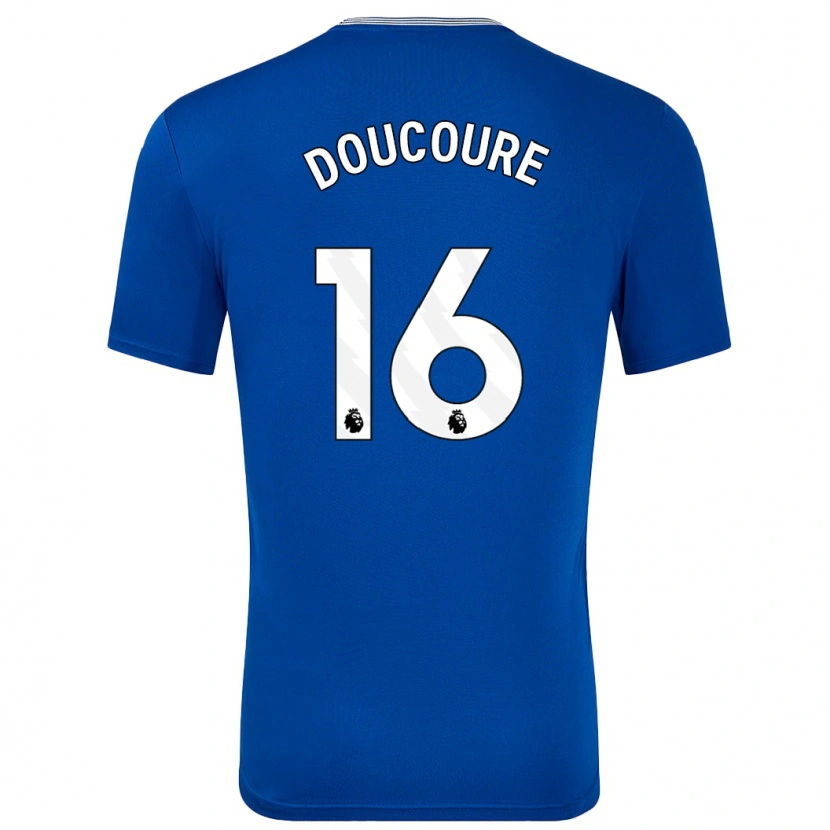 Danxen Kid Abdoulaye Doucouré #16 Blue With Home Jersey 2024/25 T-Shirt