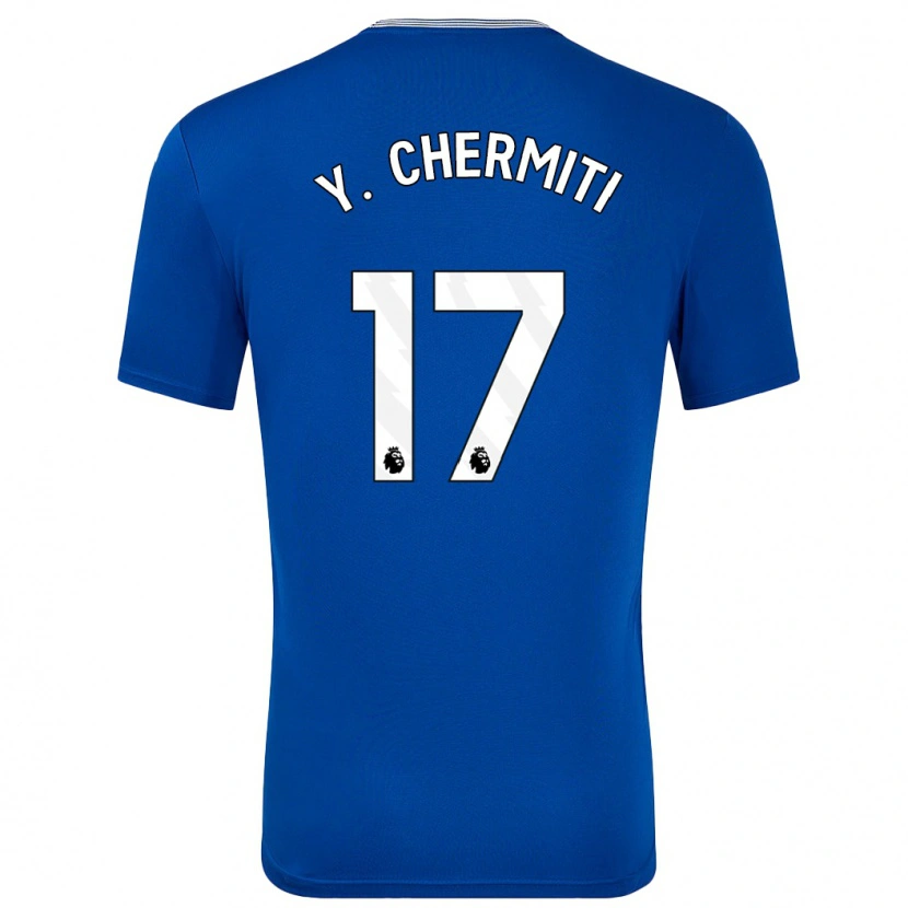 Danxen Kid Chermiti #17 Blue With Home Jersey 2024/25 T-Shirt