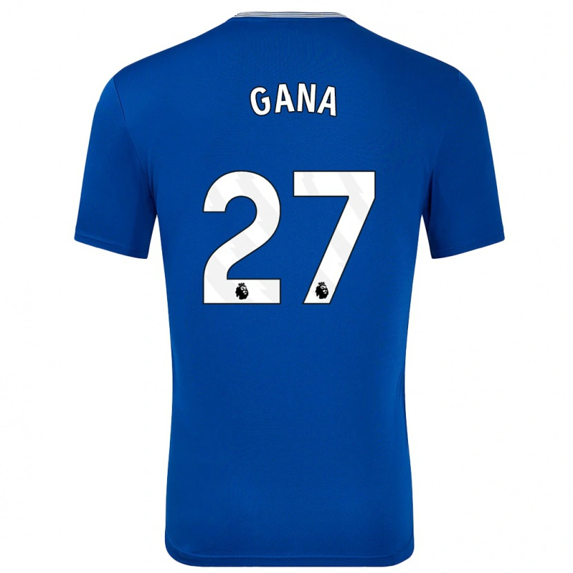 Danxen Kid Idrissa Gueye #27 Blue With Home Jersey 2024/25 T-Shirt