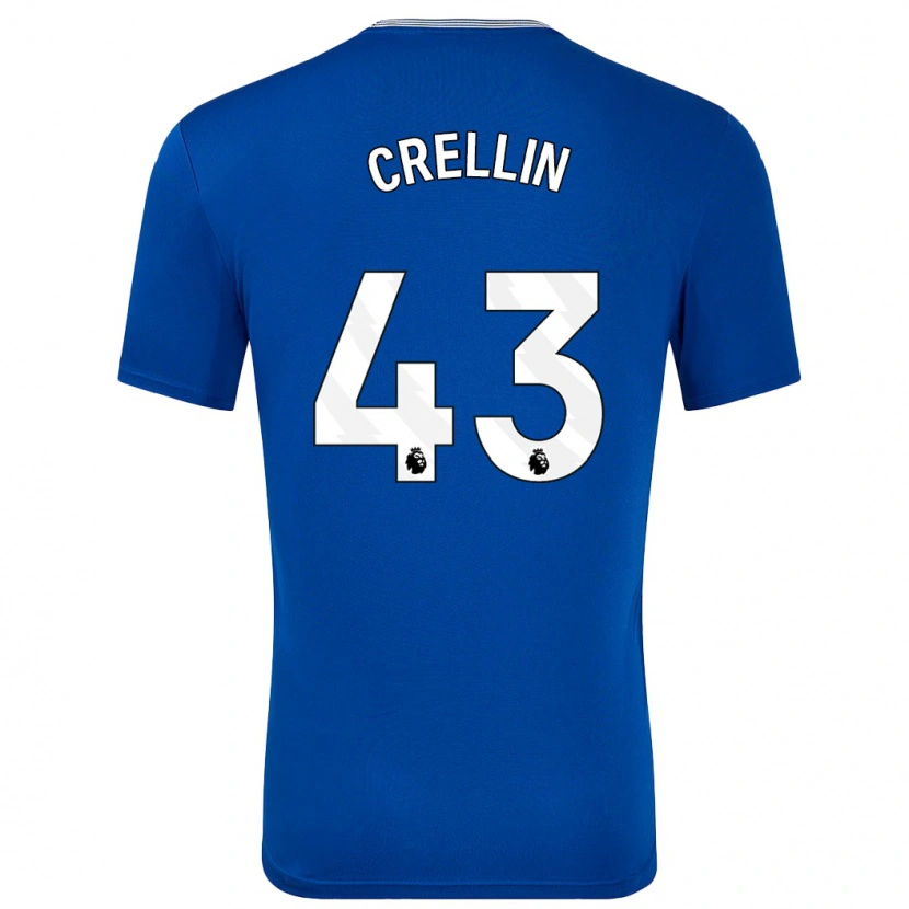 Danxen Kid Billy Crellin #43 Blue With Home Jersey 2024/25 T-Shirt