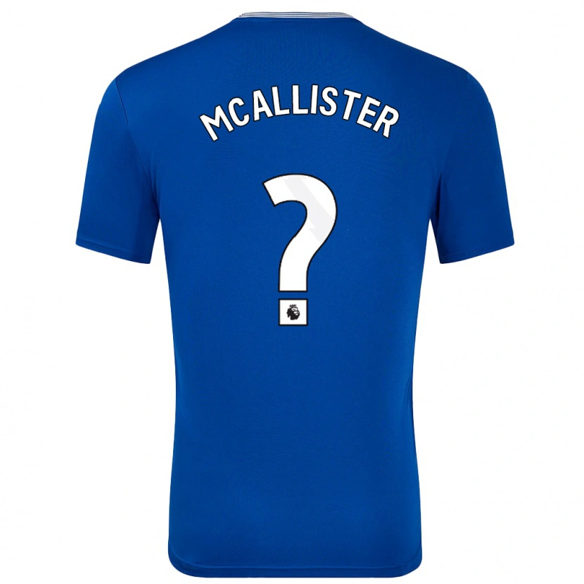 Danxen Kid Sean Mcallister #0 Blue With Home Jersey 2024/25 T-Shirt