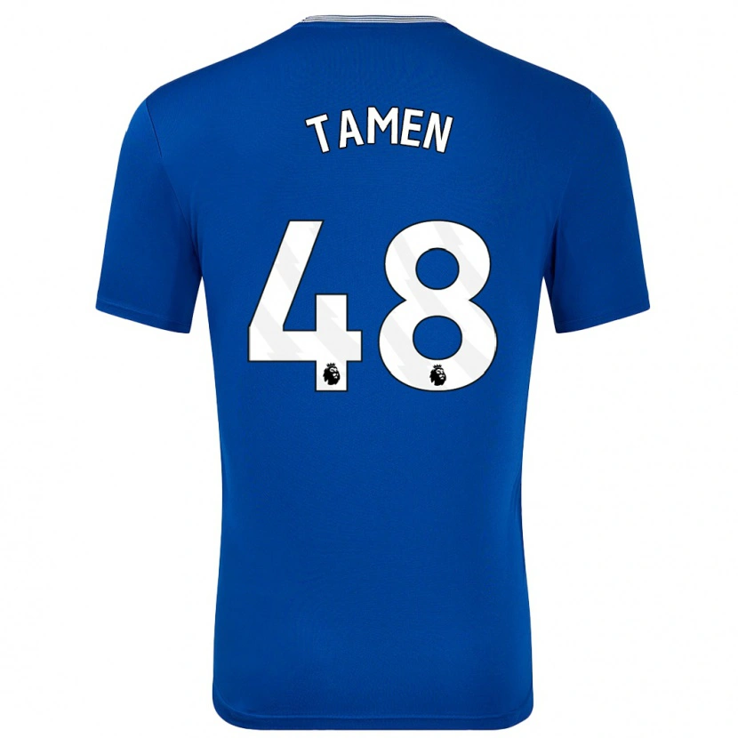 Danxen Kid William Tamen #48 Blue With Home Jersey 2024/25 T-Shirt