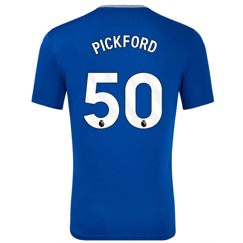 Danxen Kid George Pickford #50 Blue With Home Jersey 2024/25 T-Shirt