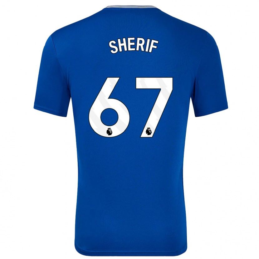 Danxen Kid Martin Sherif #67 Blue With Home Jersey 2024/25 T-Shirt