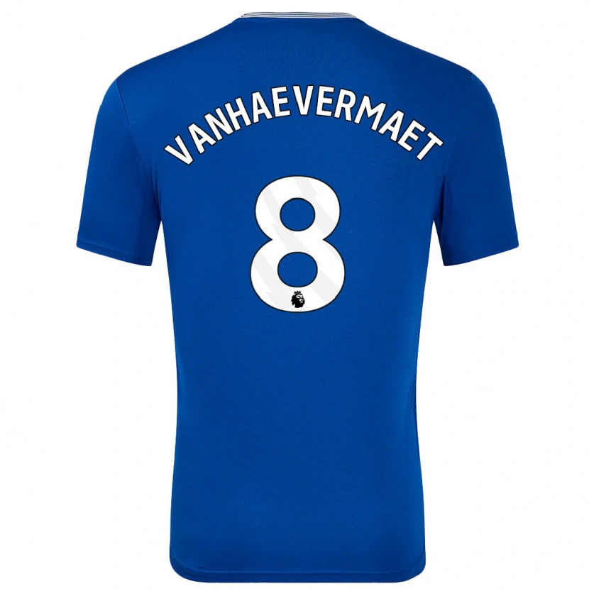 Danxen Kid Justine Vanhaevermaet #8 Blue With Home Jersey 2024/25 T-Shirt