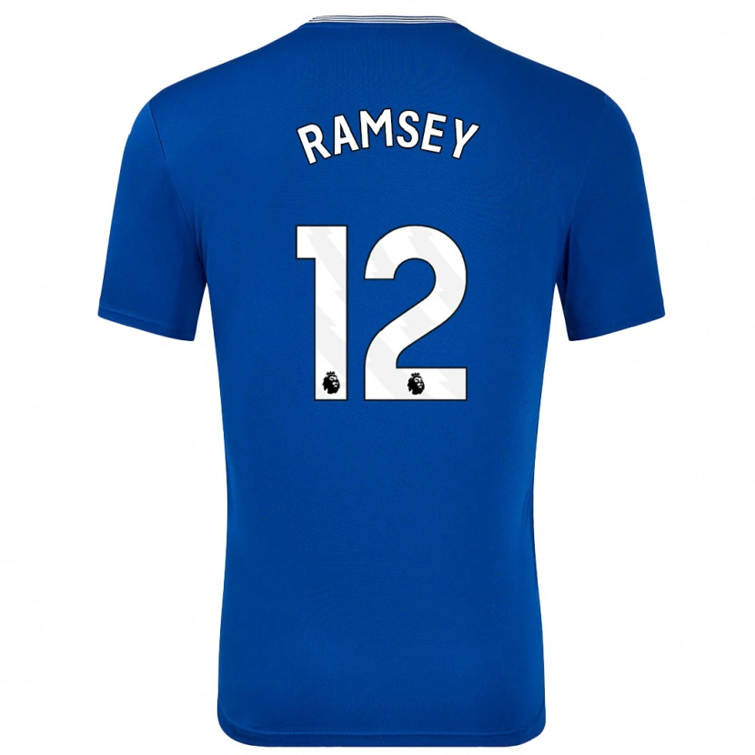 Danxen Kid Emily Ramsey #12 Blue With Home Jersey 2024/25 T-Shirt