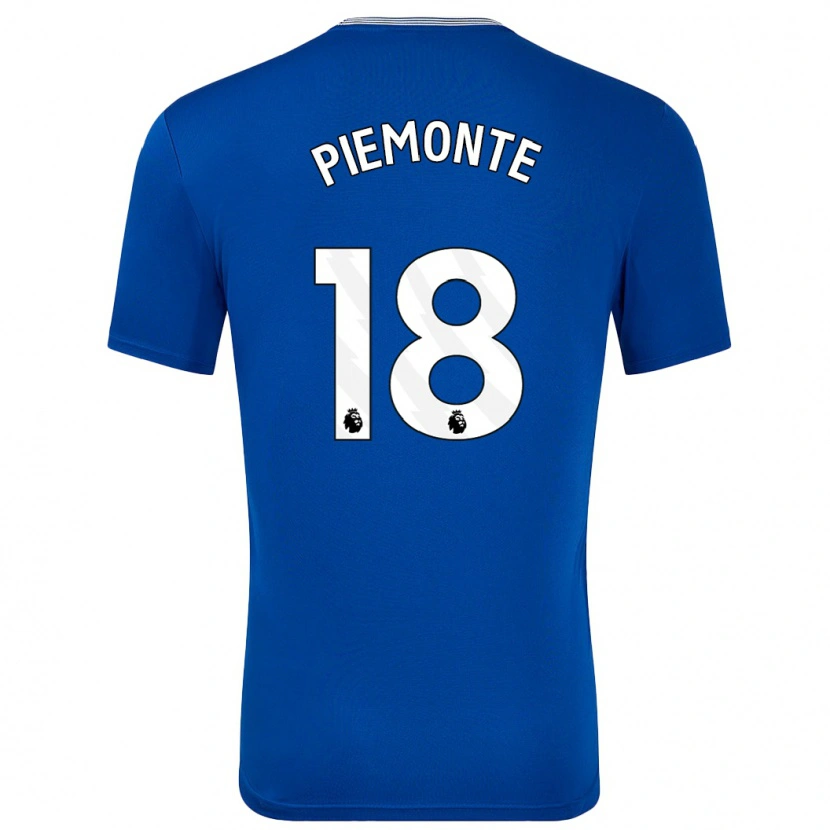 Danxen Kid Martina Piemonte #18 Blue With Home Jersey 2024/25 T-Shirt