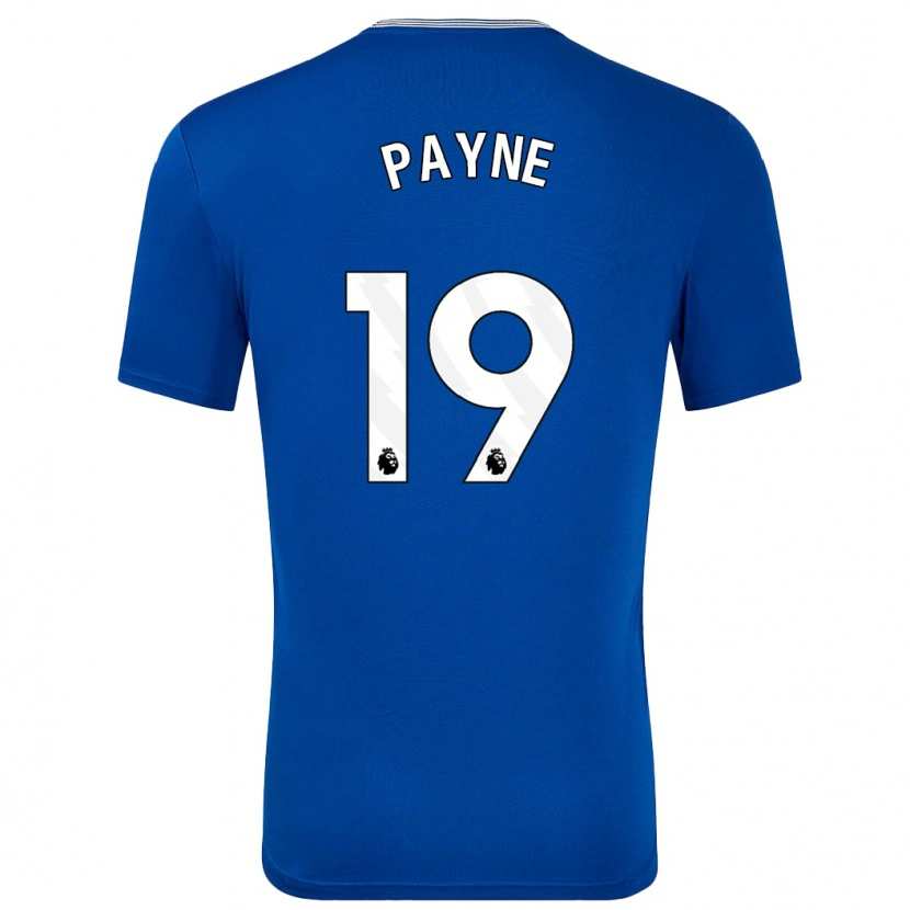 Danxen Kid Heather Payne #19 Blue With Home Jersey 2024/25 T-Shirt