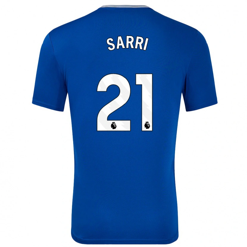 Danxen Kid Veatriki Sarri #21 Blue With Home Jersey 2024/25 T-Shirt