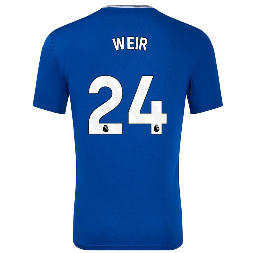 Danxen Kid Kenzie Weir #24 Blue With Home Jersey 2024/25 T-Shirt