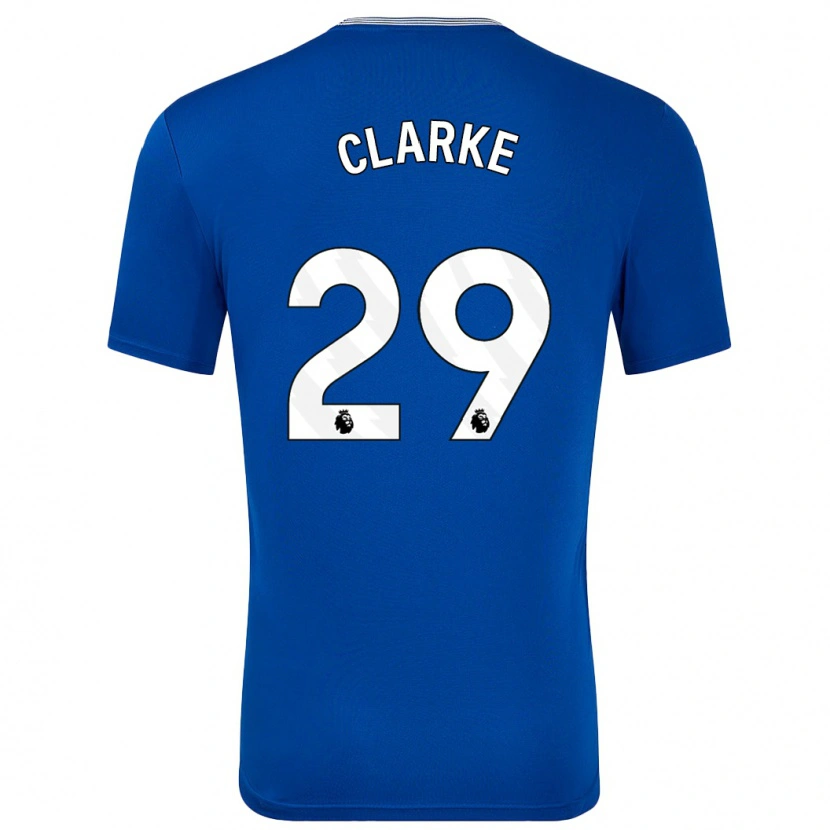 Danxen Kid Abbey Clarke #29 Blue With Home Jersey 2024/25 T-Shirt