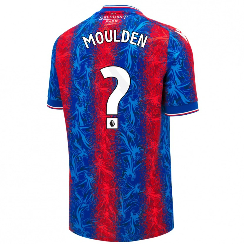 Danxen Kid Louie Moulden #0 Red Blue Stripes Home Jersey 2024/25 T-Shirt