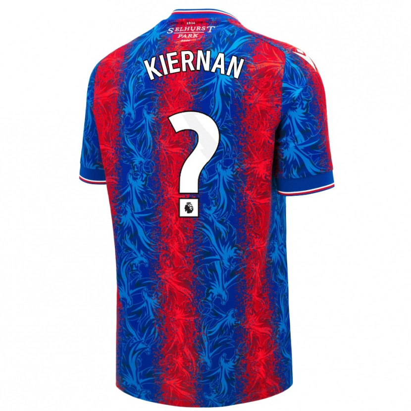 Danxen Kid Brendan Kiernan #0 Red Blue Stripes Home Jersey 2024/25 T-Shirt