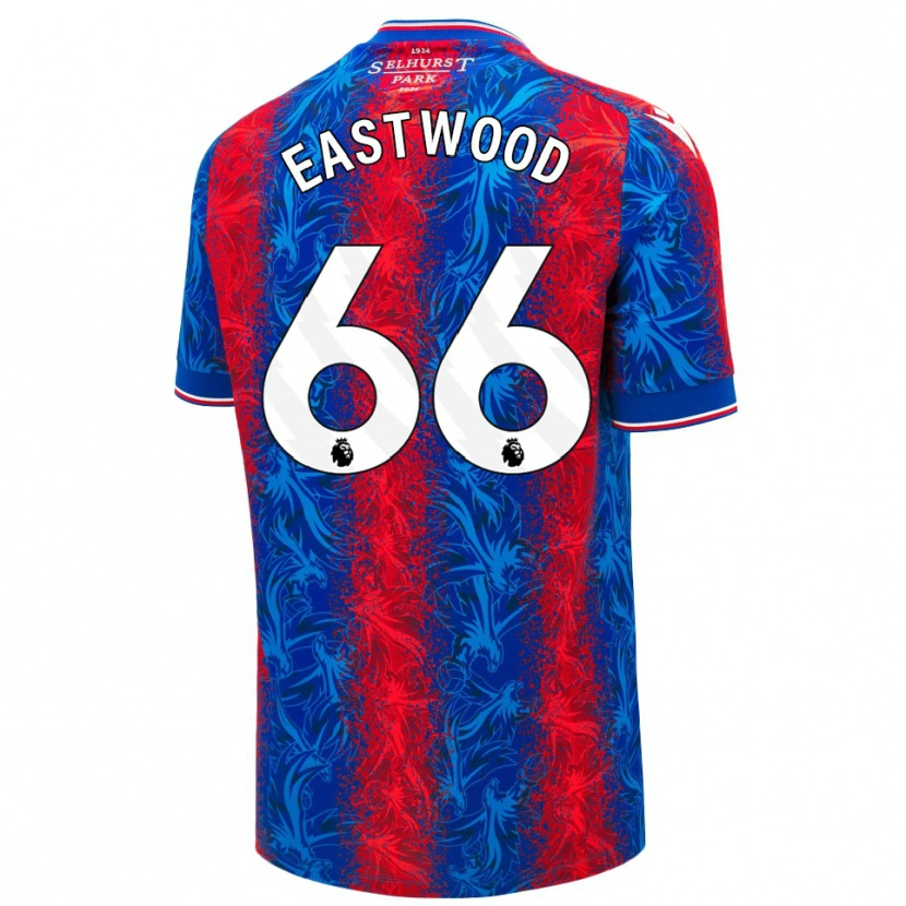 Danxen Kid Billy Eastwood #66 Red Blue Stripes Home Jersey 2024/25 T-Shirt