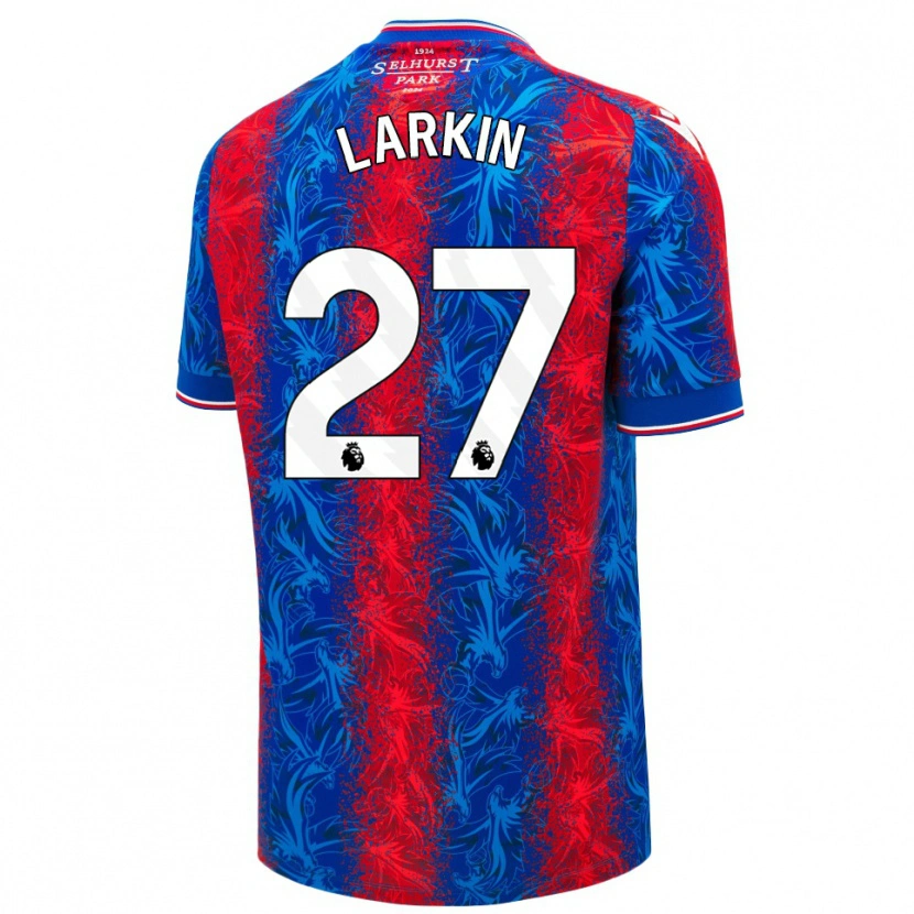 Danxen Kid Abbie Larkin #27 Red Blue Stripes Home Jersey 2024/25 T-Shirt