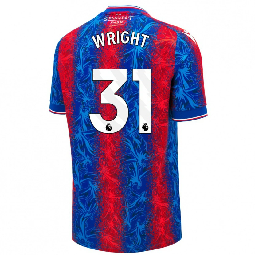 Danxen Kid Annis-Clara Wright #31 Red Blue Stripes Home Jersey 2024/25 T-Shirt