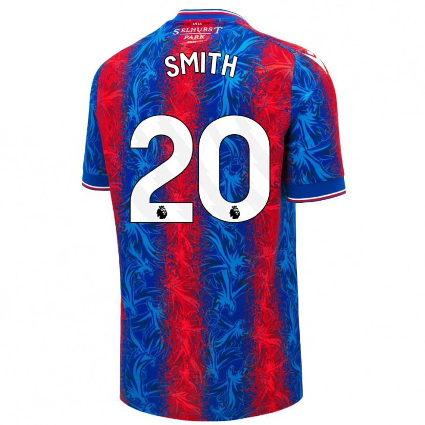 Danxen Kid Hope Smith #20 Red Blue Stripes Home Jersey 2024/25 T-Shirt