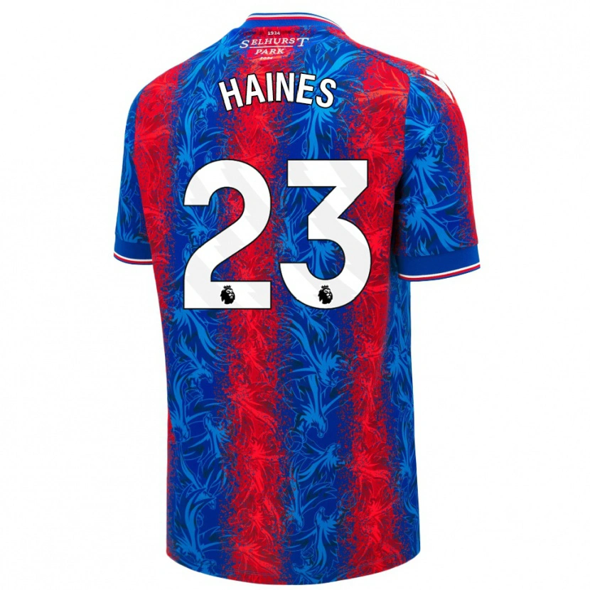 Danxen Kid Coral-Jade Haines #23 Red Blue Stripes Home Jersey 2024/25 T-Shirt