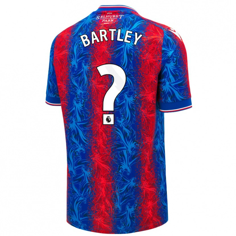 Danxen Kid Ryan Bartley #0 Red Blue Stripes Home Jersey 2024/25 T-Shirt