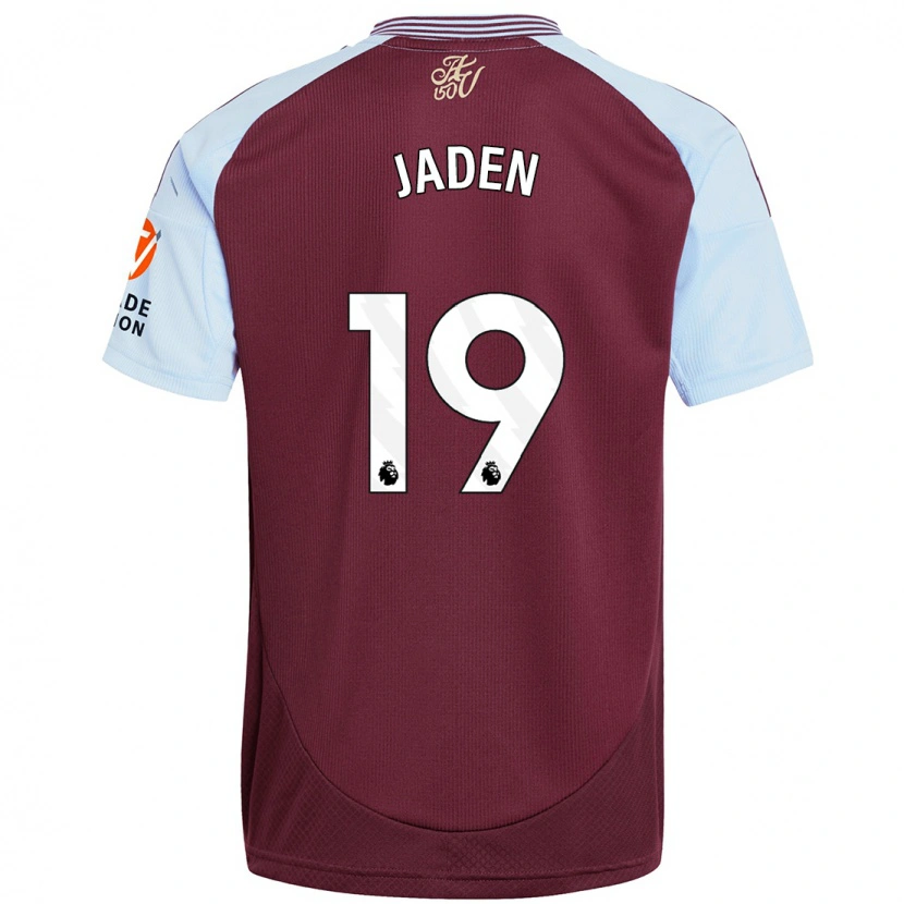 Danxen Kid Jaden Philogene #19 Burgundy Sky Blue Home Jersey 2024/25 T-Shirt