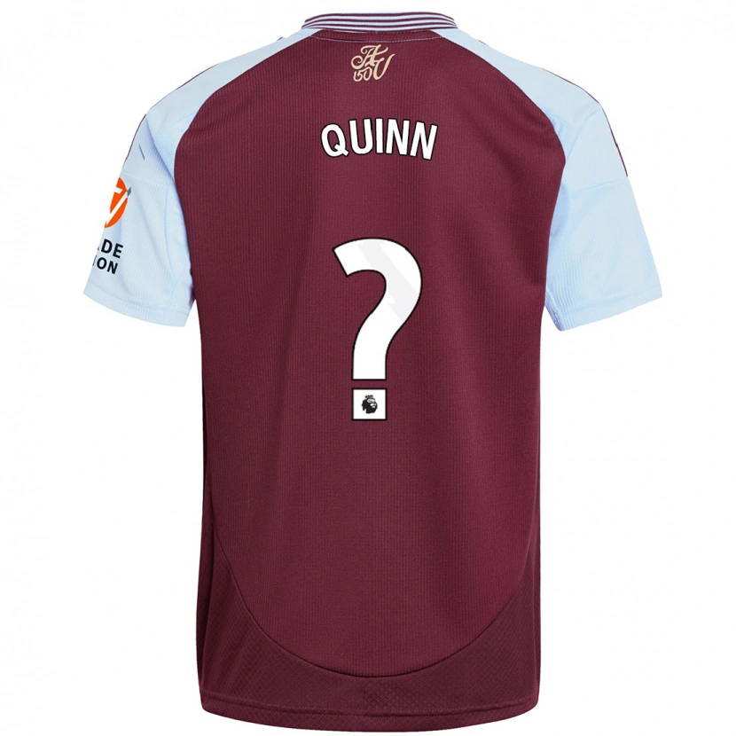 Danxen Kid Keilan Quinn #0 Burgundy Sky Blue Home Jersey 2024/25 T-Shirt