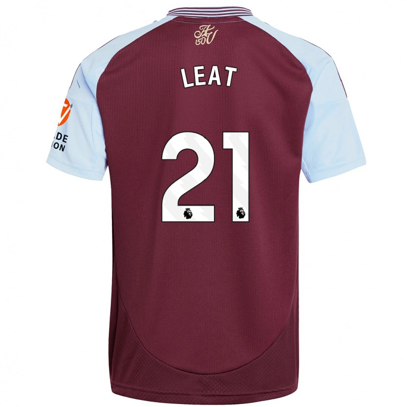 Danxen Kid Anna Leat #21 Burgundy Sky Blue Home Jersey 2024/25 T-Shirt