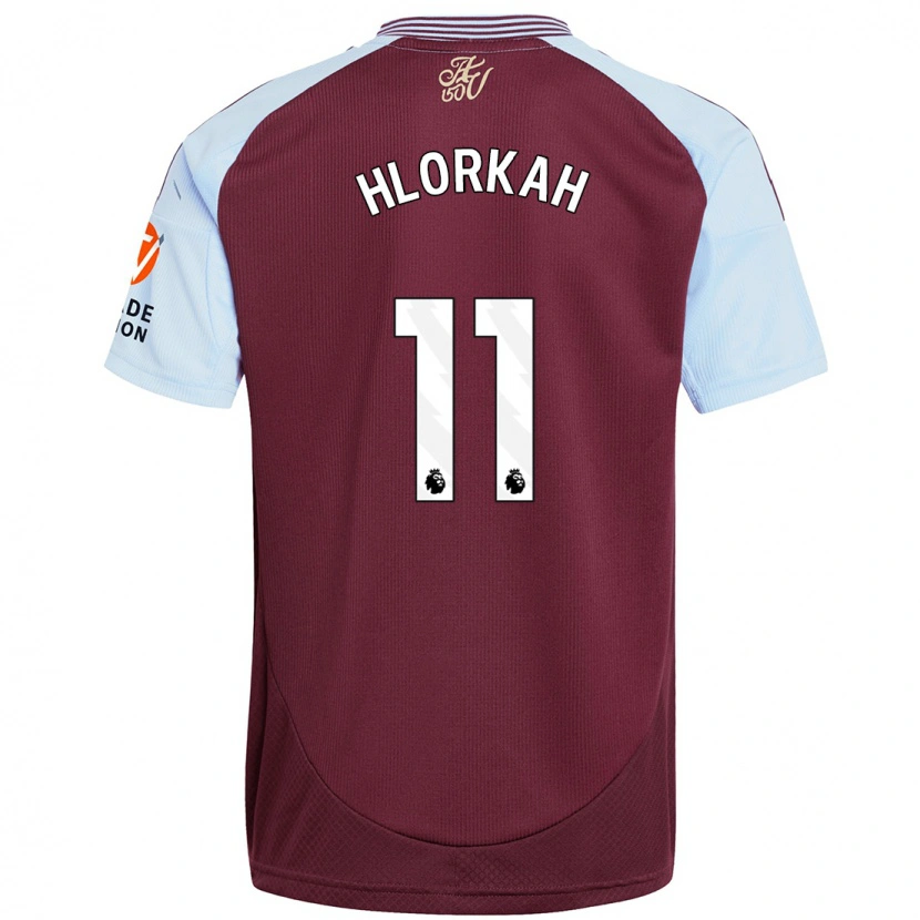 Danxen Kid Chantelle Boye-Hlorkah #11 Burgundy Sky Blue Home Jersey 2024/25 T-Shirt