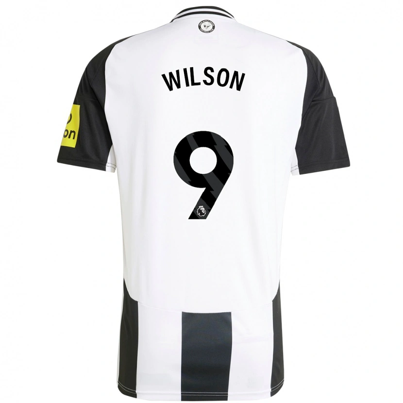 Danxen Kid Callum Wilson #9 White Black Home Jersey 2024/25 T-Shirt