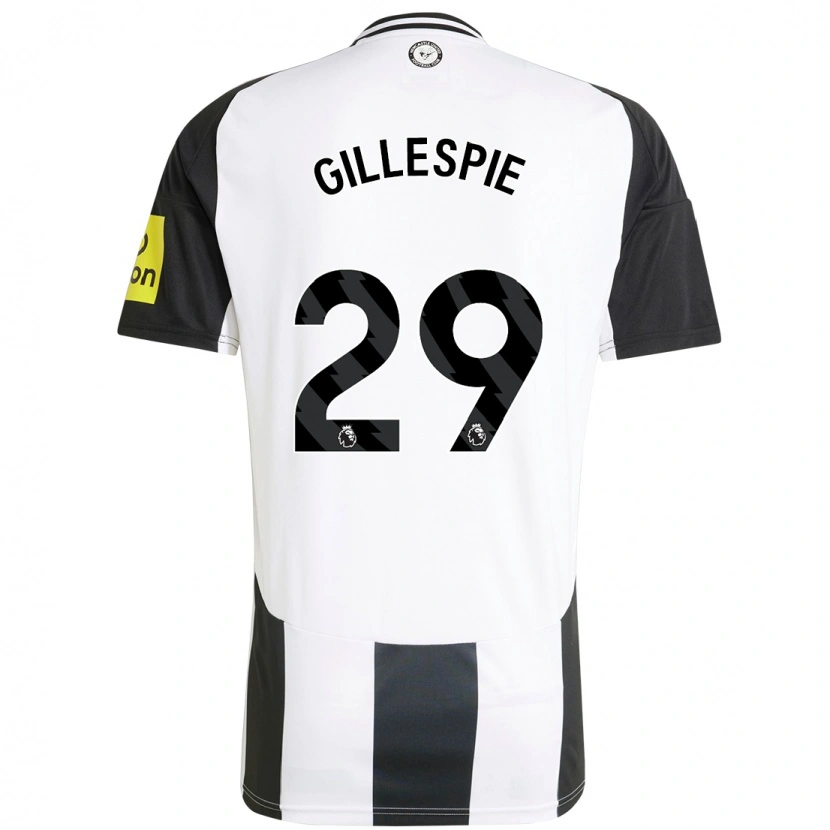 Danxen Kid Mark Gillespie #29 White Black Home Jersey 2024/25 T-Shirt