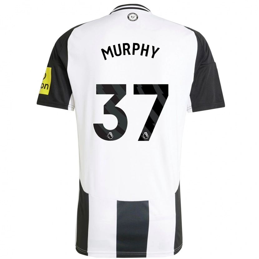 Danxen Kid Alex Murphy #37 White Black Home Jersey 2024/25 T-Shirt