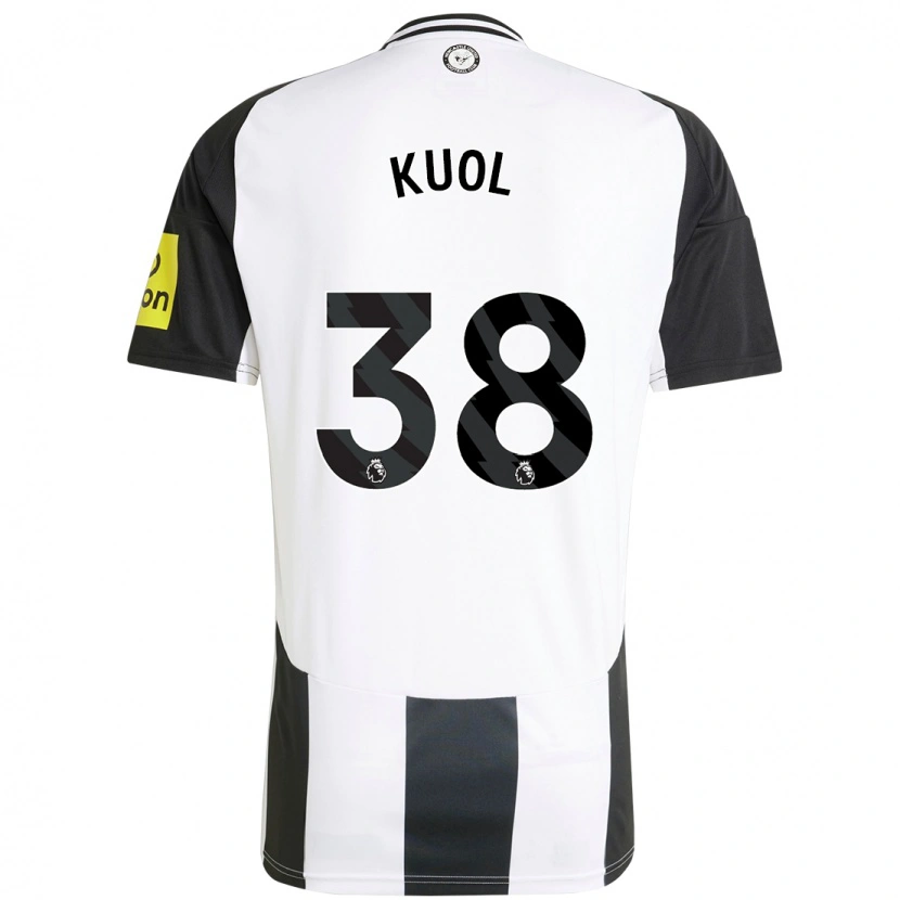 Danxen Kid Garang Kuol #38 White Black Home Jersey 2024/25 T-Shirt