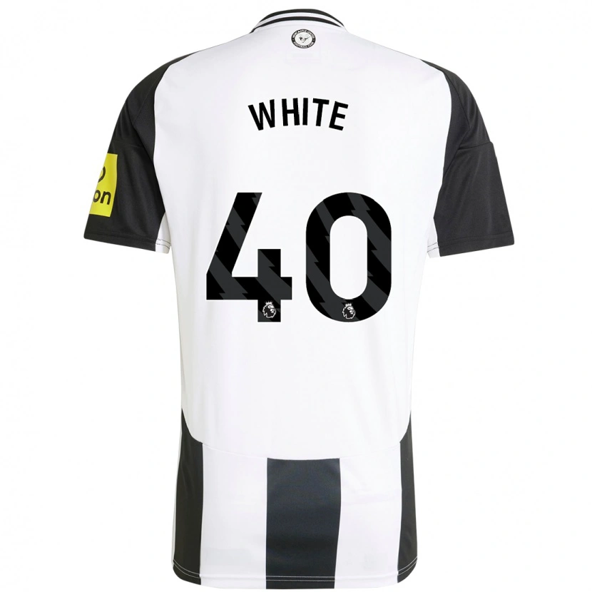 Danxen Kid Joe White #40 White Black Home Jersey 2024/25 T-Shirt