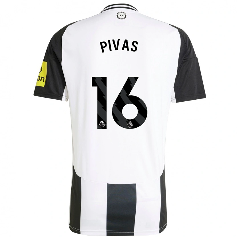 Danxen Kid Miodrag Pivas #16 White Black Home Jersey 2024/25 T-Shirt