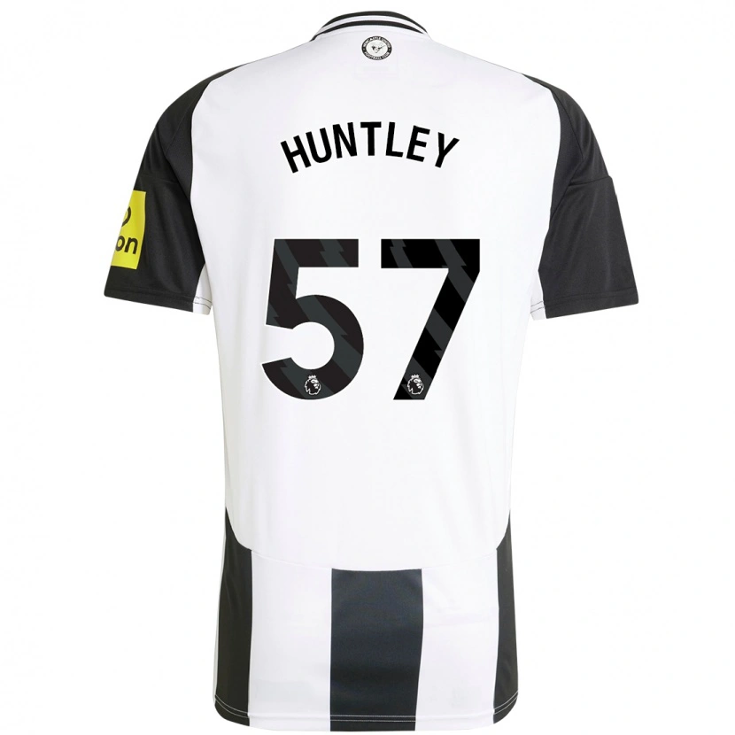 Danxen Kid James Huntley #57 White Black Home Jersey 2024/25 T-Shirt