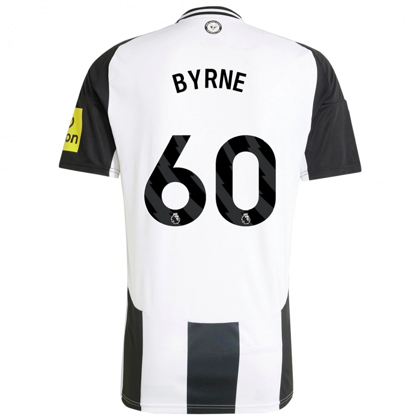 Danxen Kid Reece Byrne #60 White Black Home Jersey 2024/25 T-Shirt